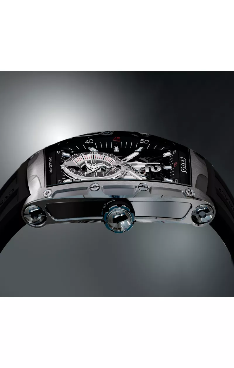 Jetliner PS Thirty6 Steel/Black Watch | Cvstos